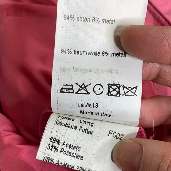 Lavia 18 Pink Floral Overlay Appliqué Sheath Dress - Picture 7 of 7